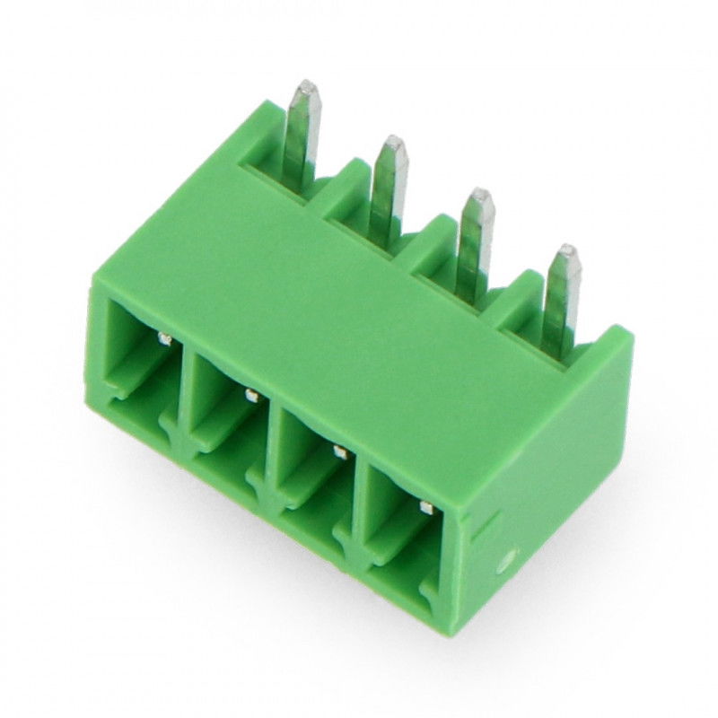 Tragschiene KF2EDGR-Y-3.5-4P, Stift, 4-polig, Raster 3,5mm, gewinkelt, beiliegend