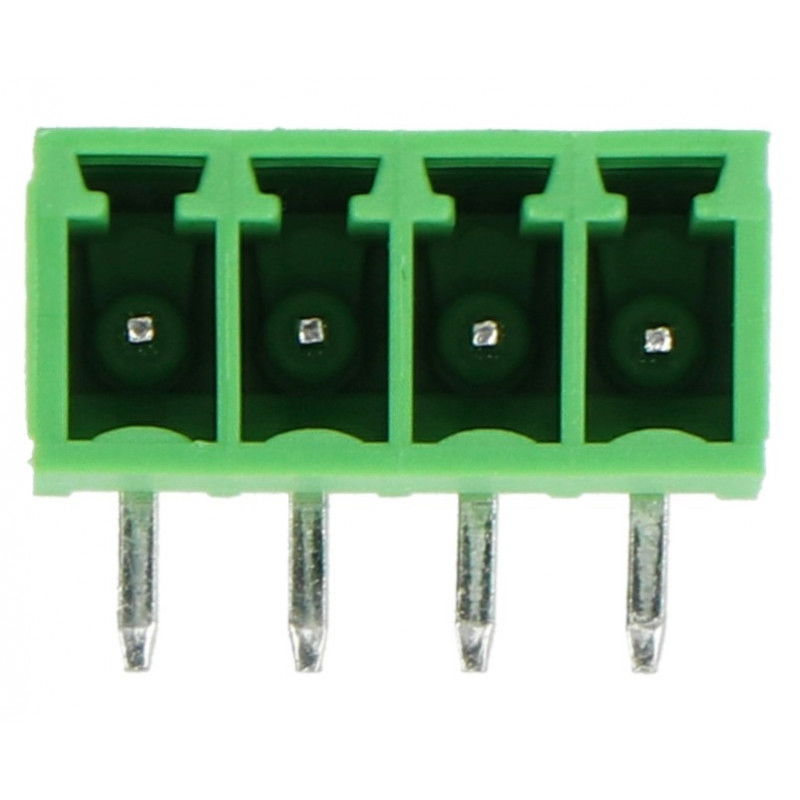 Tragschiene KF2EDGR-Y-3.5-4P, Stift, 4-polig, Raster 3,5mm, gewinkelt, beiliegend