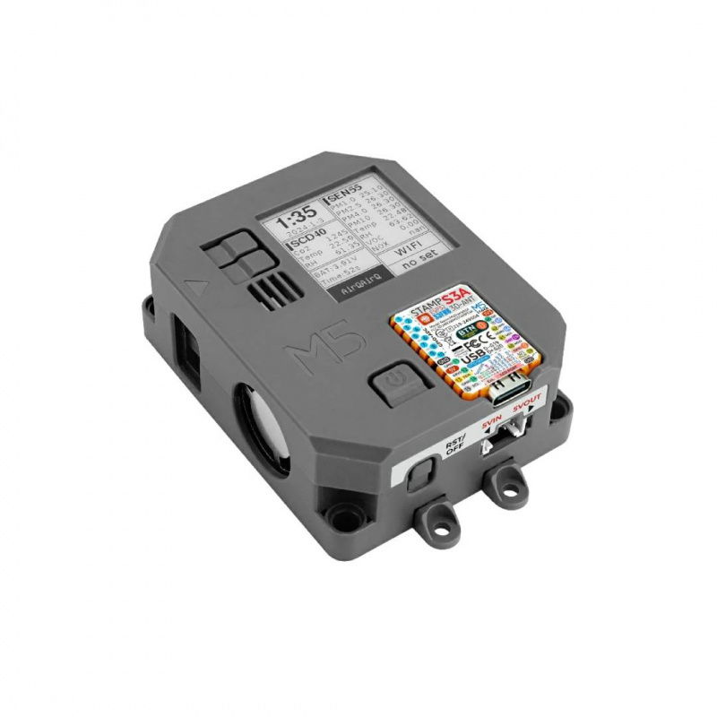 Air Quality Kit v1.1 with M5StampS3A (SEN55, SCD40)