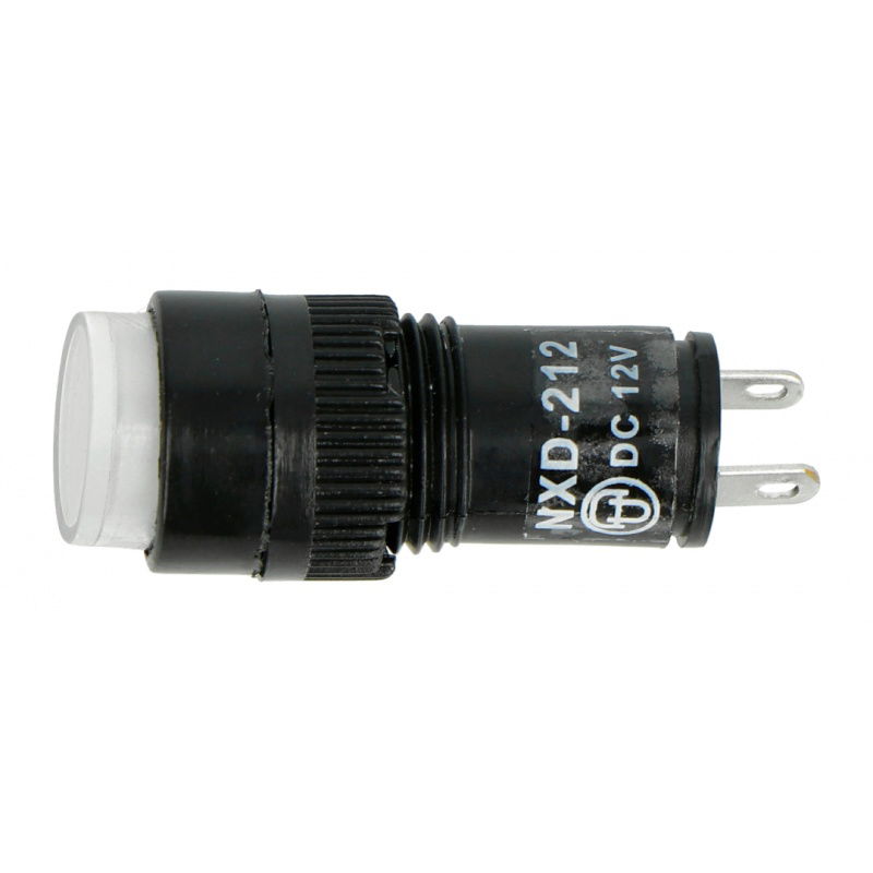 Blinker 12V DC - 12mm - weiß