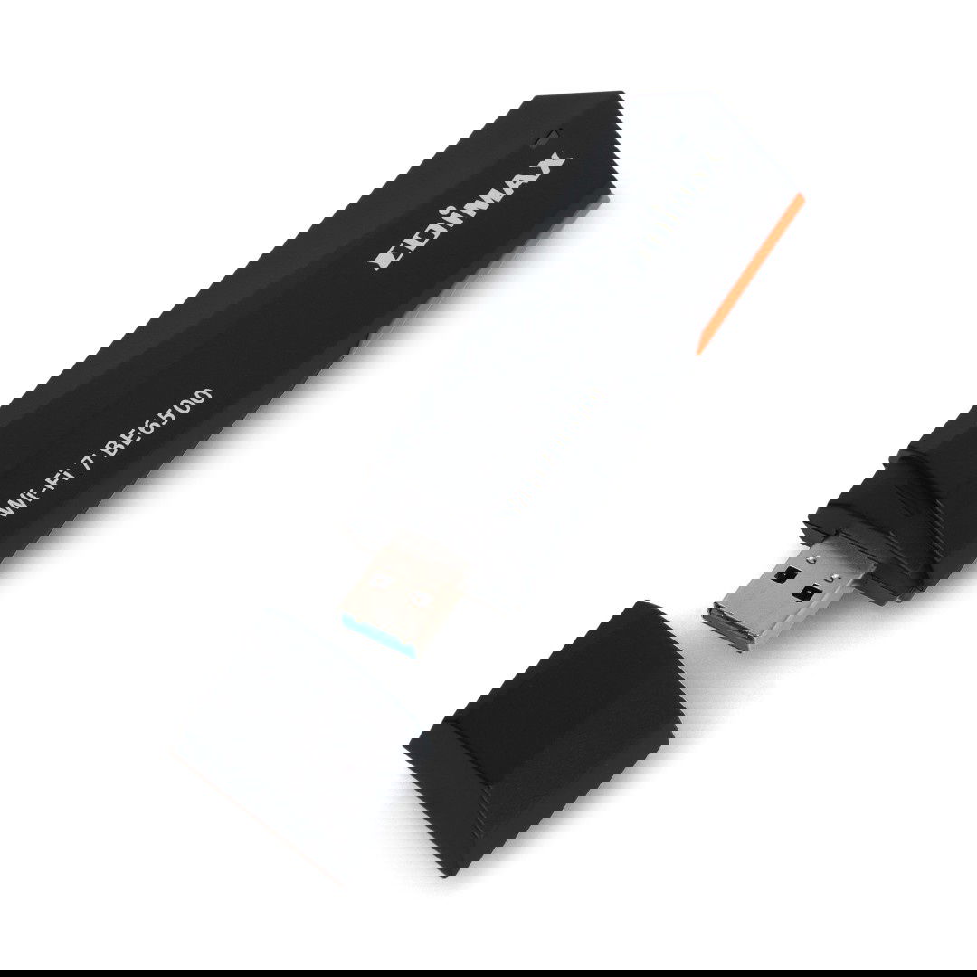 Bezprzewodowa karta sieciowa Wi-Fi 7 Tri-Band USB 3.2