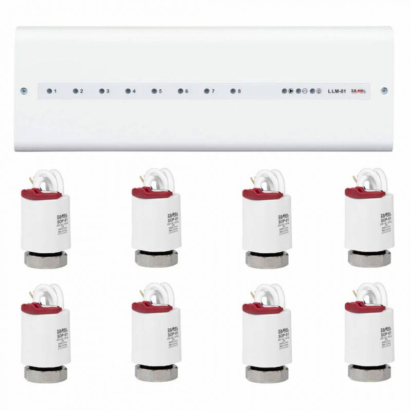 ZESTAW DO STEROWANIA WODNYM OGRZEWANIEM PODŁOGOWYM