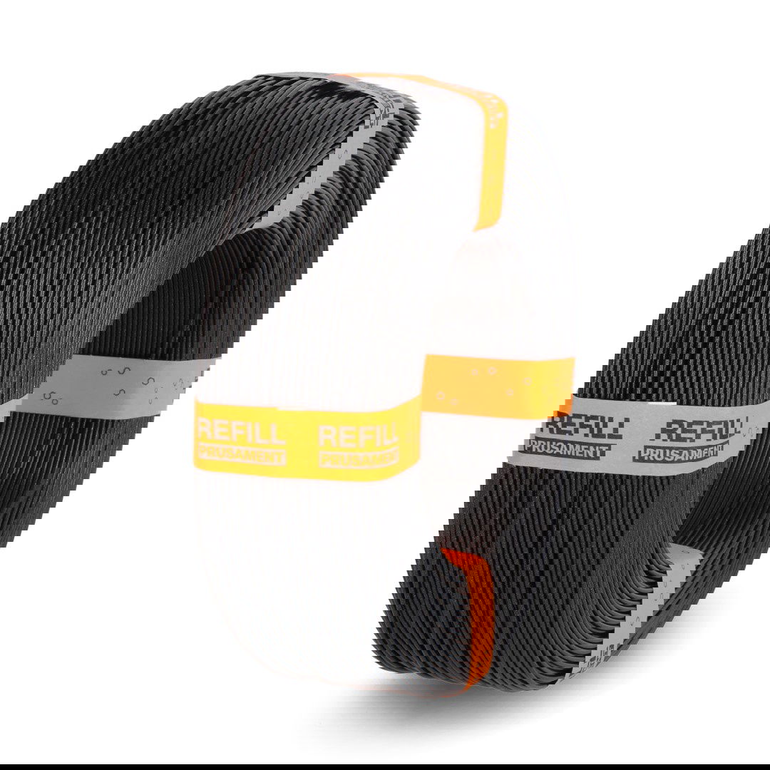 Prusa Refill PLA Filament 1,75mm 1kg - Galaxy Schwarz