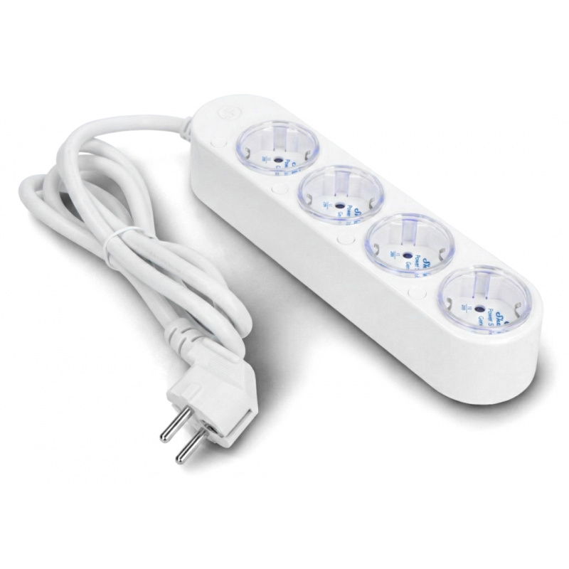 Shelly Power Strip 4 Gen4 - Inteligentna listwa zasilająca -