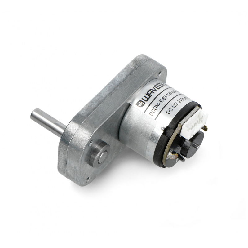 DC 12 V 240 U/min L-Typ-Motor mit Metallgetriebe – magnetischer
