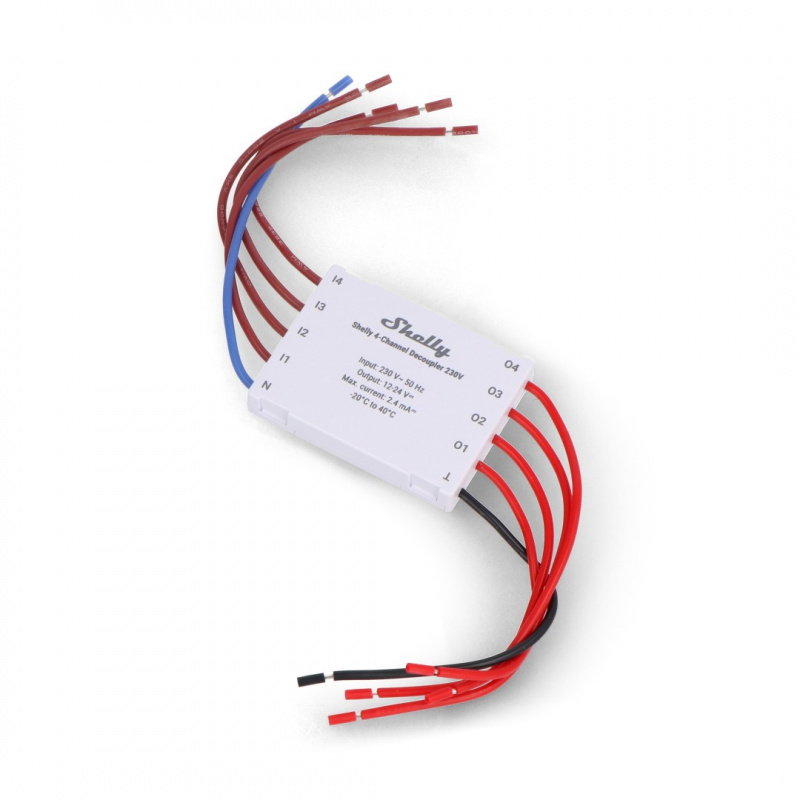 Shelly Odsprzęgacz 4-kanałowy