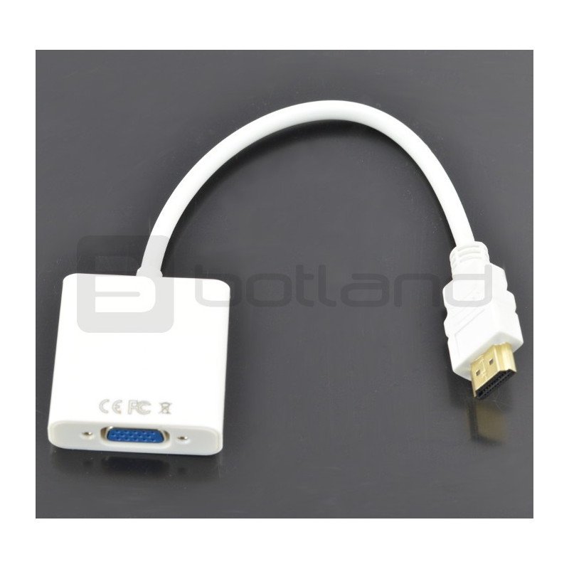 Adapter HDMI-Stecker auf VGA-Buchse