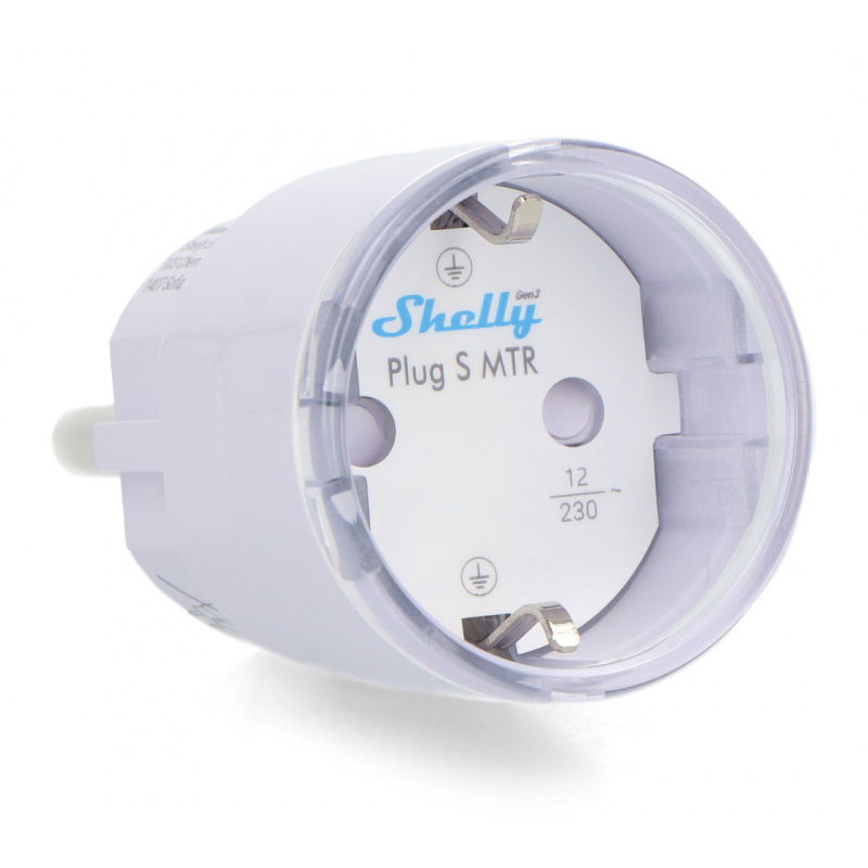 Shelly Zestaw 5 Inteligentnych Gniazd Shelly Plug S (biały)
