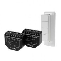 Shelly Zestaw 2 Sterowników do Żaluzji/Zasłon WiFi Shelly