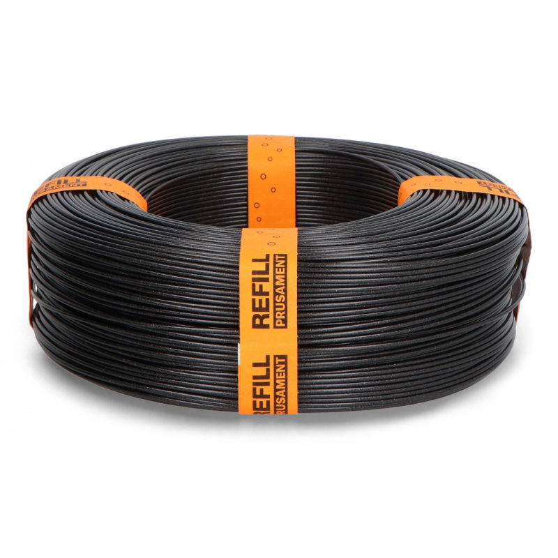 Prusa Refill PETG 1,75mm 0,9kg Filament - Galaxy Schwarz NFC