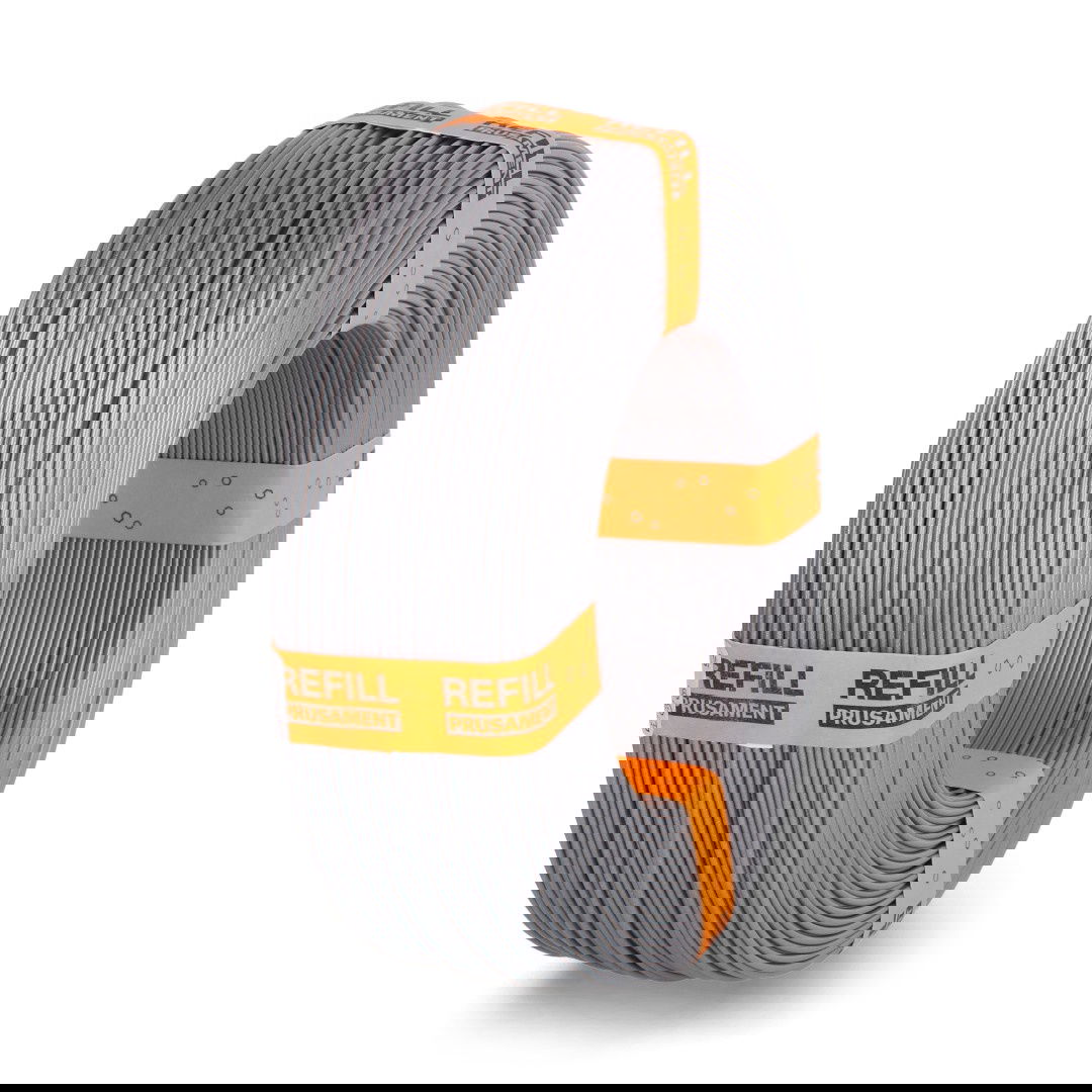 Prusa Nachfüllpackung PLA Filament 1,75mm 0,9kg - Galaxy Silber