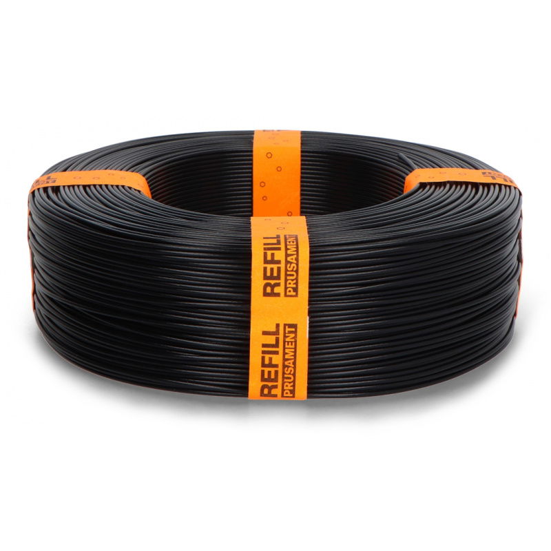 Prusa Refill PLA Filament 1,75mm 0,9kg - Jet Black