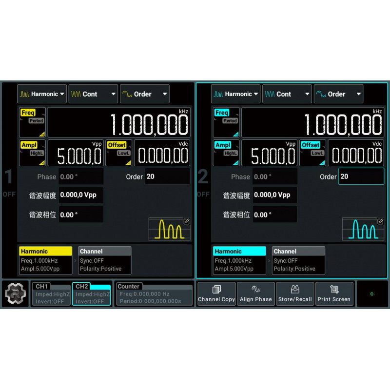 Generator Arbitralny RIGOL DG852 Pro - 2CH 50MHz 2Mpts/ch 625