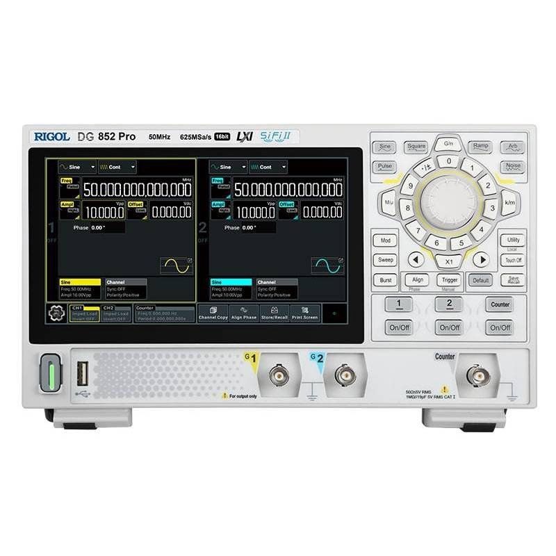 Generator Arbitralny RIGOL DG852 Pro - 2CH 50MHz 2Mpts/ch 625