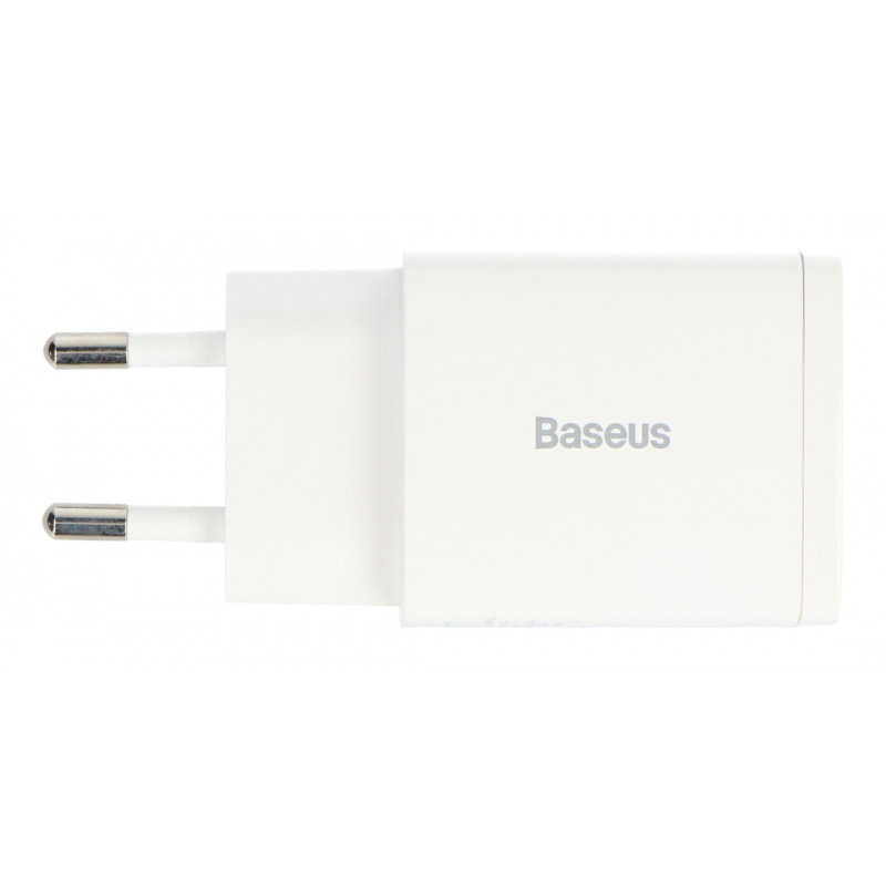 Ładowarka Compact Quick Charger USB, USB-C (biała)