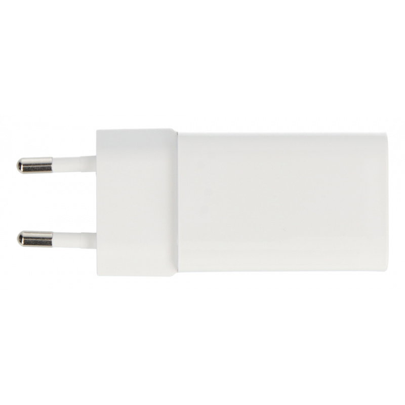 Ładowarka Quick Charger, USB, USB-C (biała)