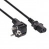 Kabel zasilający Akyga AK-PC-05S CU 3x1.5mm² CEE 7/7 / IEC C13 - zdjęcie 1