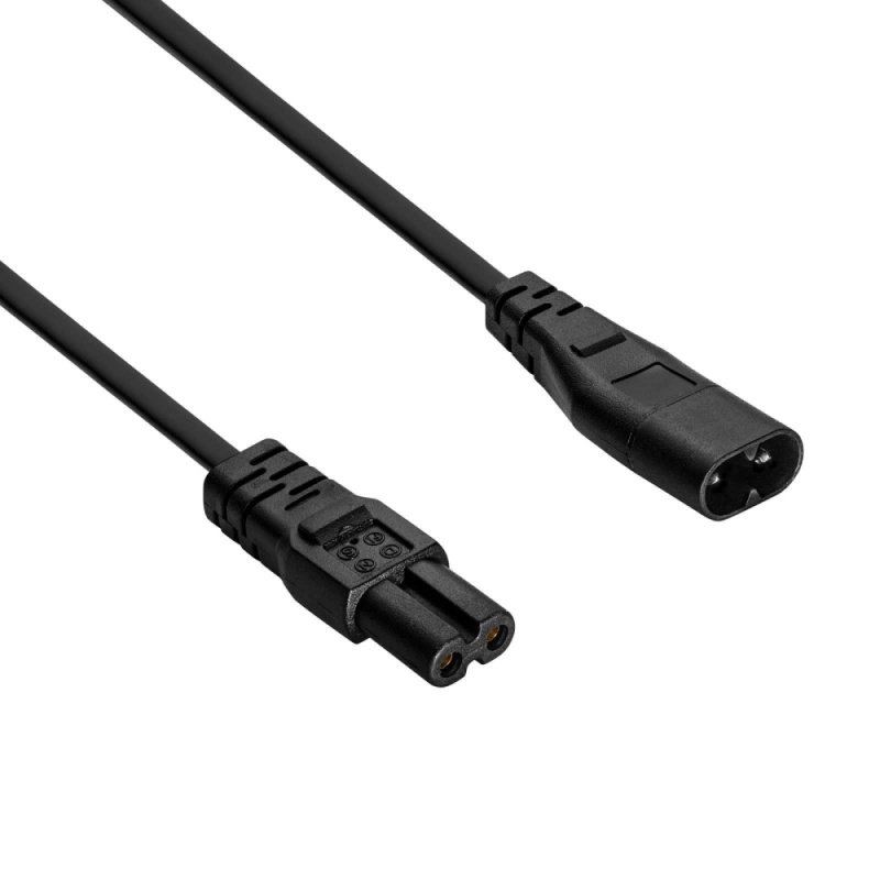 Kabel zasilający przedłużacz ósemka Akyga AK-RD-08A CCA