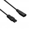 Kabel zasilający przedłużacz ósemka Akyga AK-RD-08A CCA - zdjęcie 2