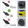 Kabel zasilający USB Akyga AK-PD-10 5.4W wtyczka Philips - zdjęcie 3