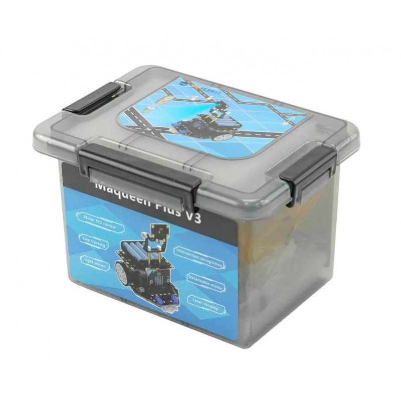 Maqueen Plus V3 - Advanced Matrix Laser Navigation STEM Robot