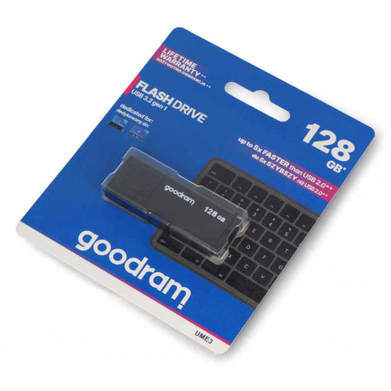 GoodRam Flash Drive - USB 3.2 gen 1 Pendrive - UME3 schwarz