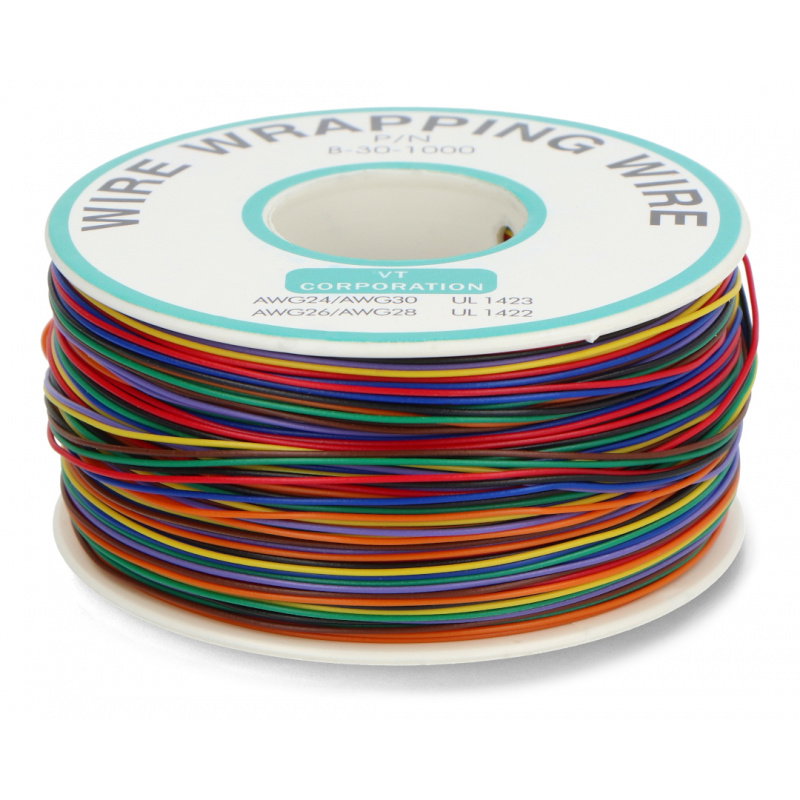 PVC-Draht 0,25 mm - 8 Farben - 200-m-Rolle