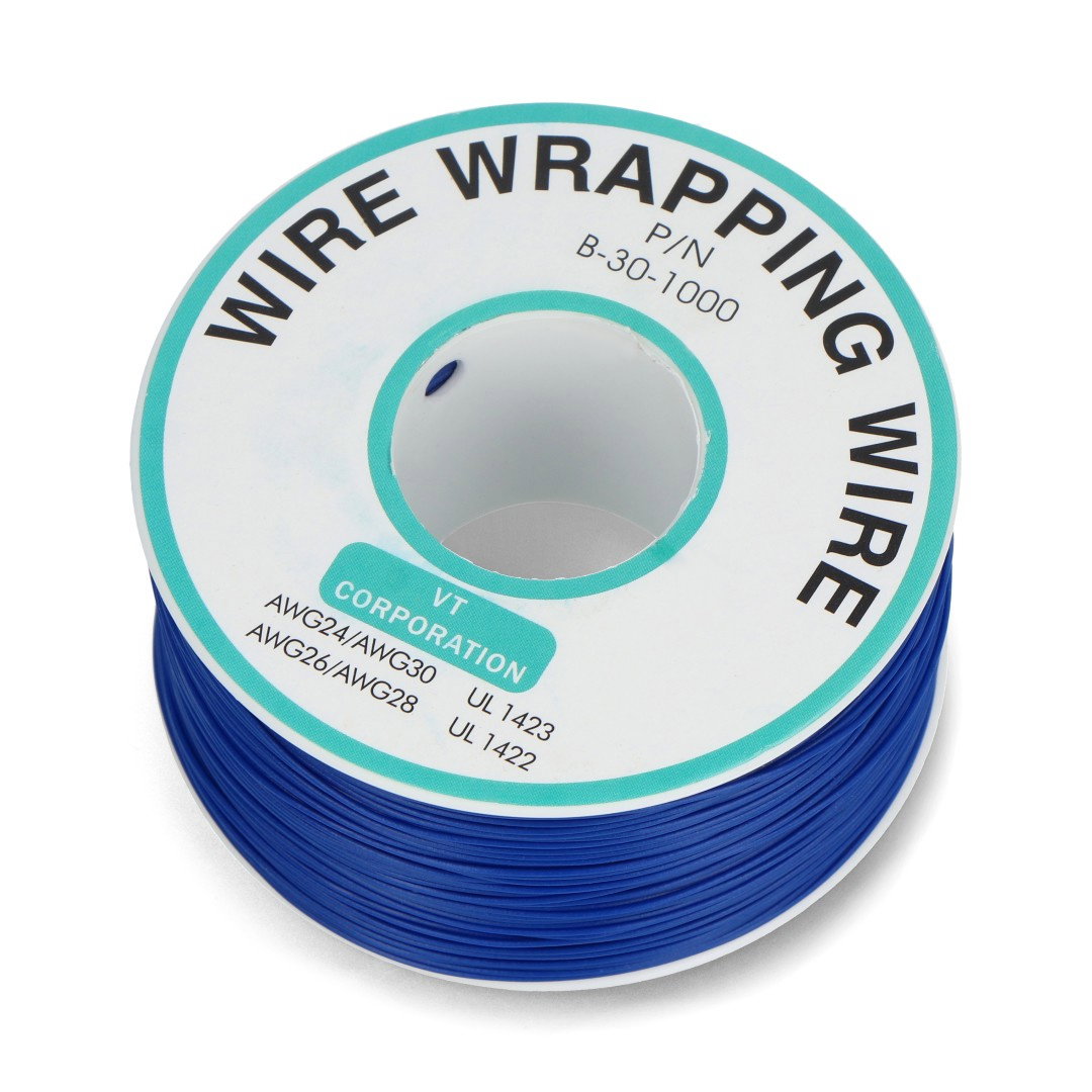 PVC-Drahtkabel 0,25 mm² – blau – 200-m-Rolle