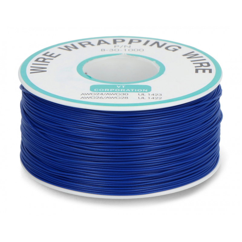 PVC-Drahtkabel 0,25 mm² – blau – 200-m-Rolle