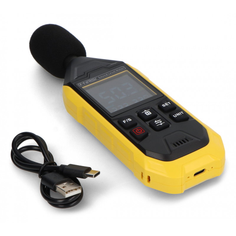 Miernik decybeli FNIRSI FDM01 sonometr
