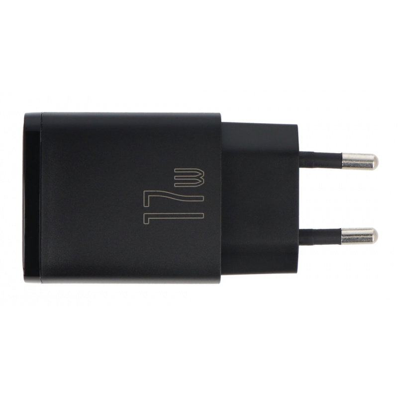 Ładowarka Compact Quick Charger, 3xUSB (czarna)