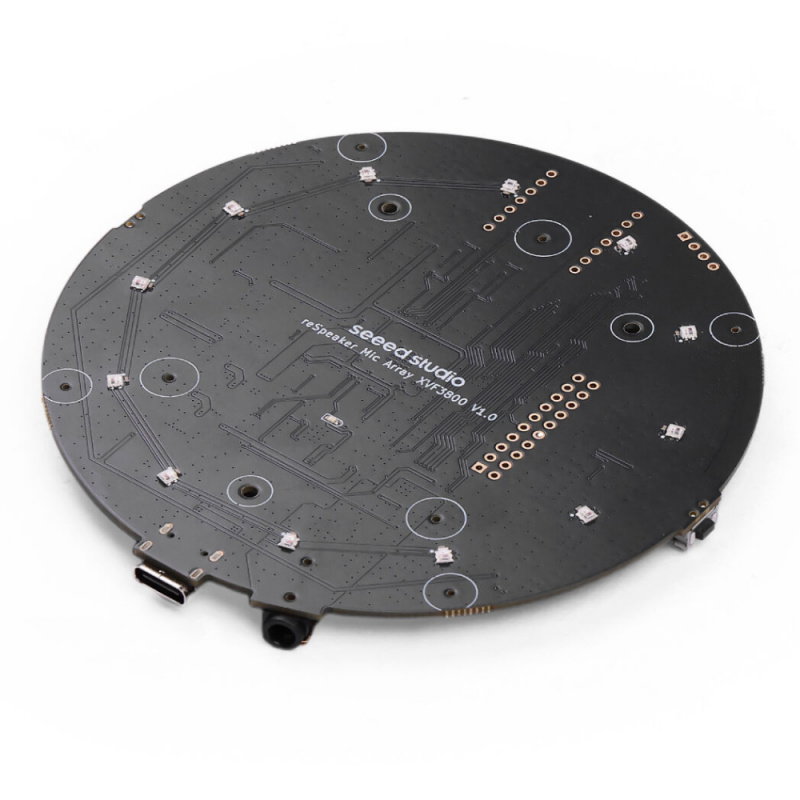 reSpeaker XMOS XVF3800 – AI-powered 4-Mic Array for Clear Voice