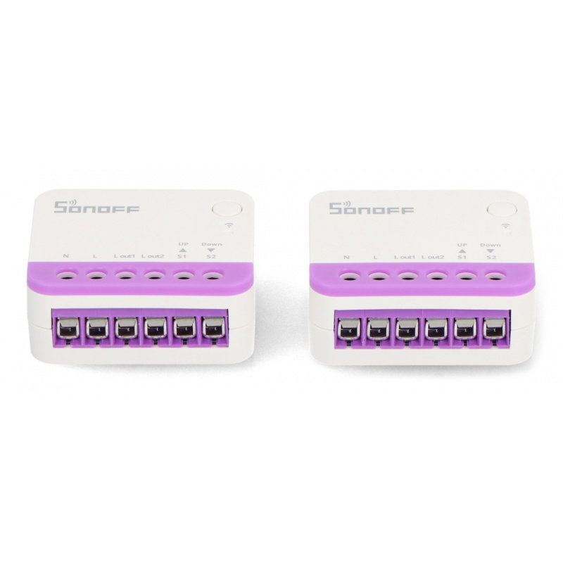 Sonoff Inteligentny Mini Przełącznik do Rolet WiFi (2 szt.)