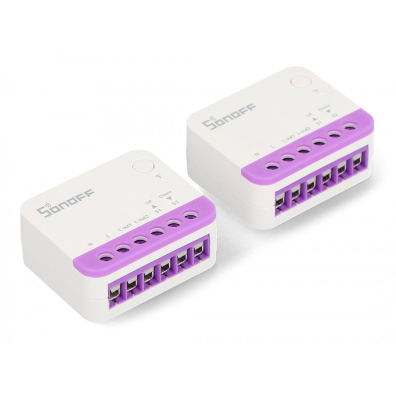 Sonoff Inteligentny Mini Przełącznik do Rolet WiFi (2 szt.)