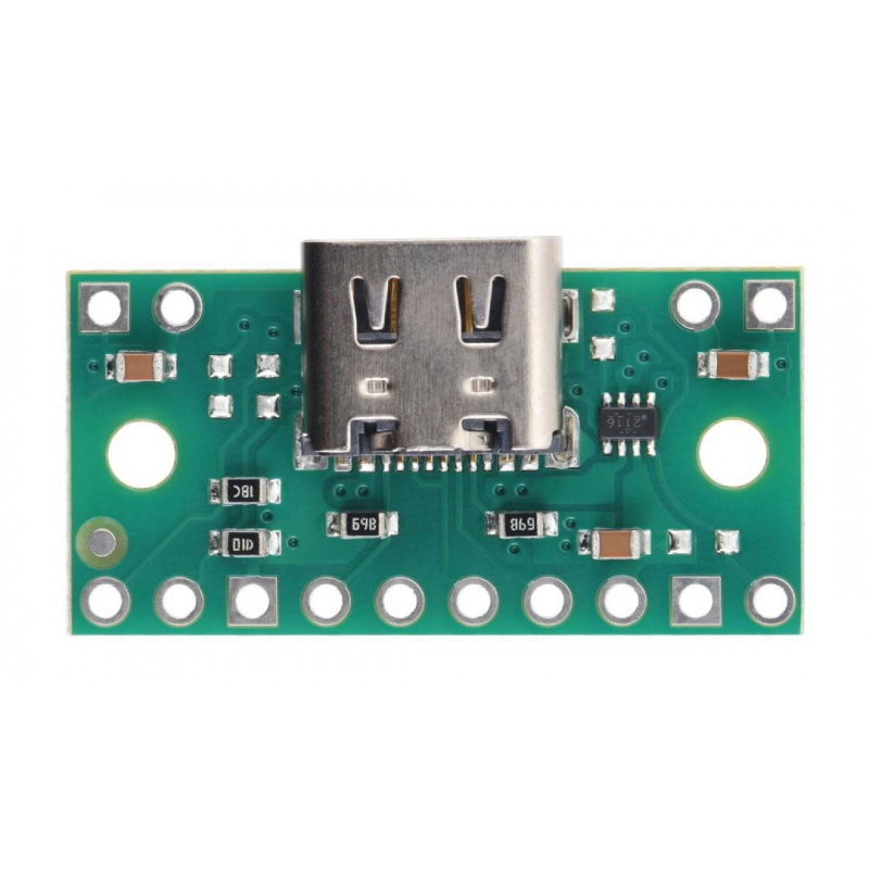 TPS2116 Power Multiplexer Carrier with USB Type-C Connector