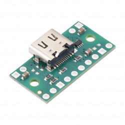 TPS2116 Power Multiplexer Carrier with USB Type-C Connector