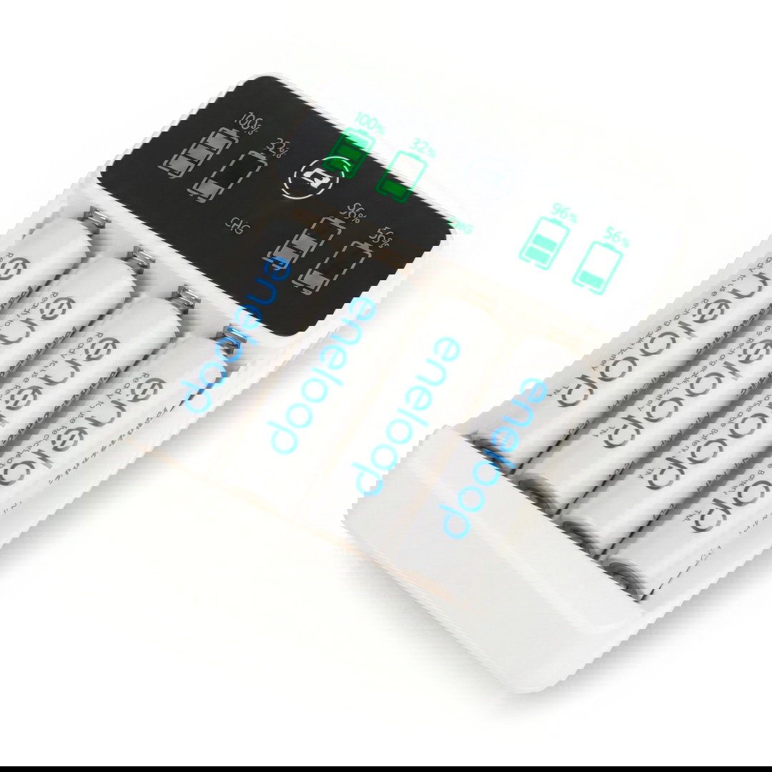 Qoltec Ładowarka do akumulatorków Ni-MH typu R03 AAA R6 AA |