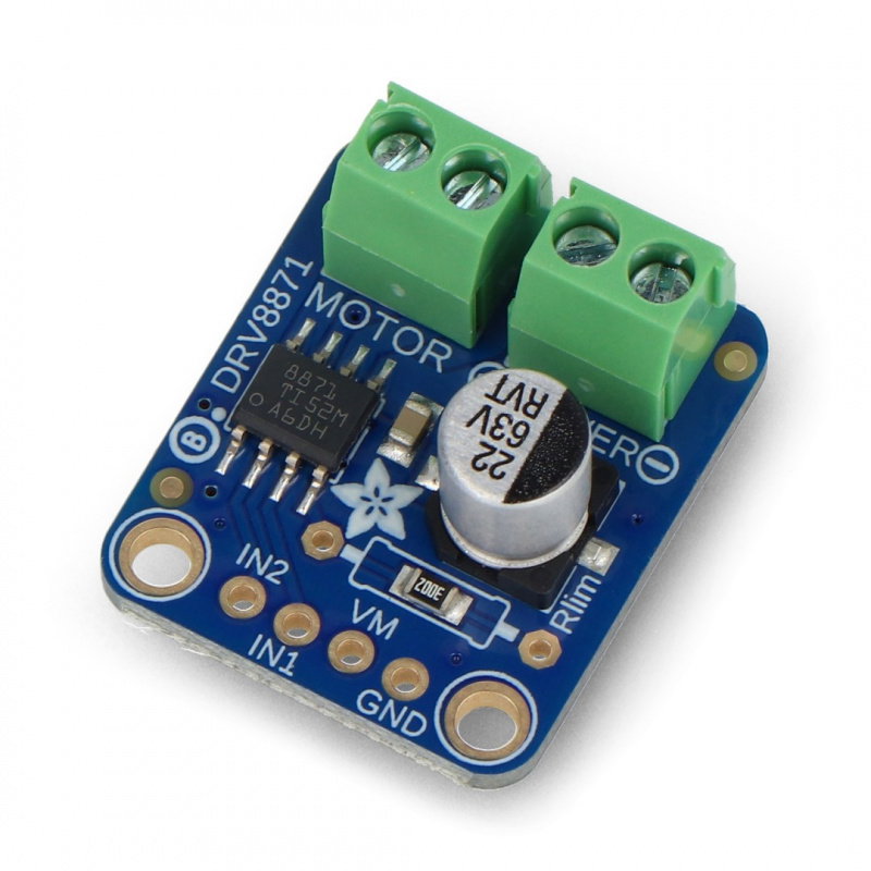 DRV8871 - Einkanaltreiber für 45-V- / 3,6-A-Motoren - Adafruit