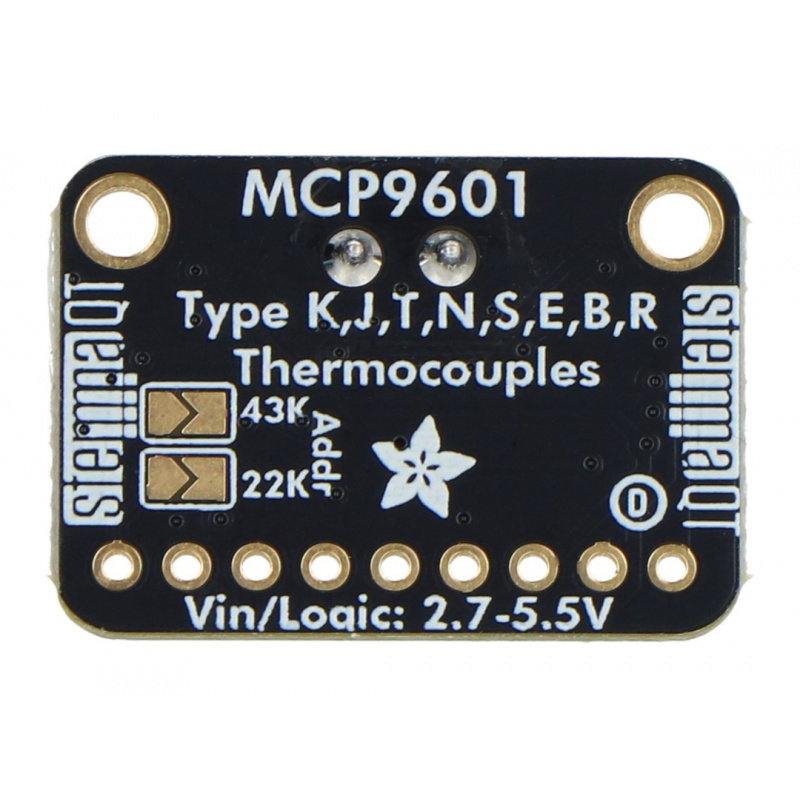 Thermoelement-Verstärker – MCP9601 I2C-Temperaturtransmitter –