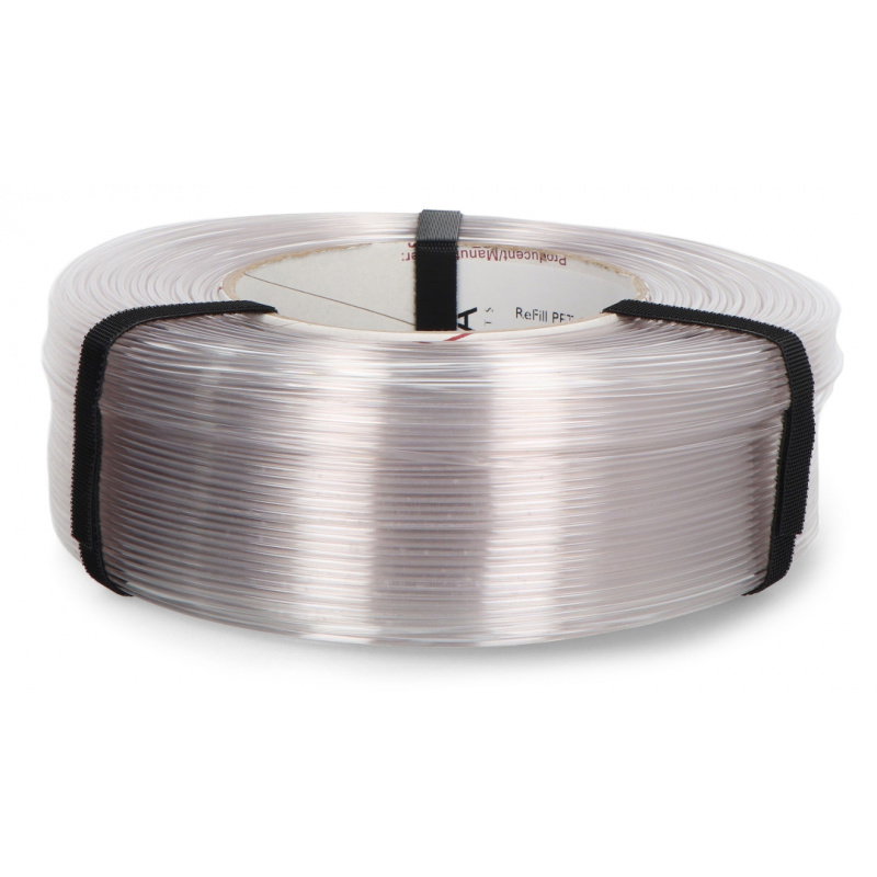FILAMENT 3D ReFill PET-G Standard HS 1,75mm Transparent 1kg