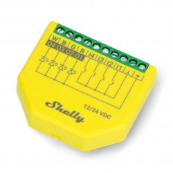 Shelly Plus RGBW PM - LED-Streifen-Controller 12/24 VDC -