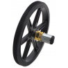 Räder 90x10 mm - schwarz - Pololu 1435 - zdjęcie 2