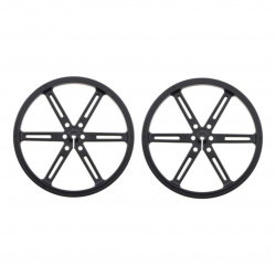 Räder 90x10 mm - schwarz - Pololu 1435
