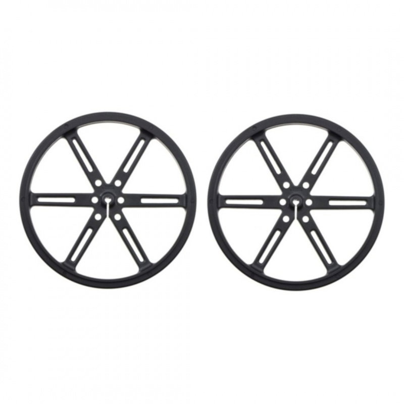 Räder 90x10 mm - schwarz - Pololu 1435