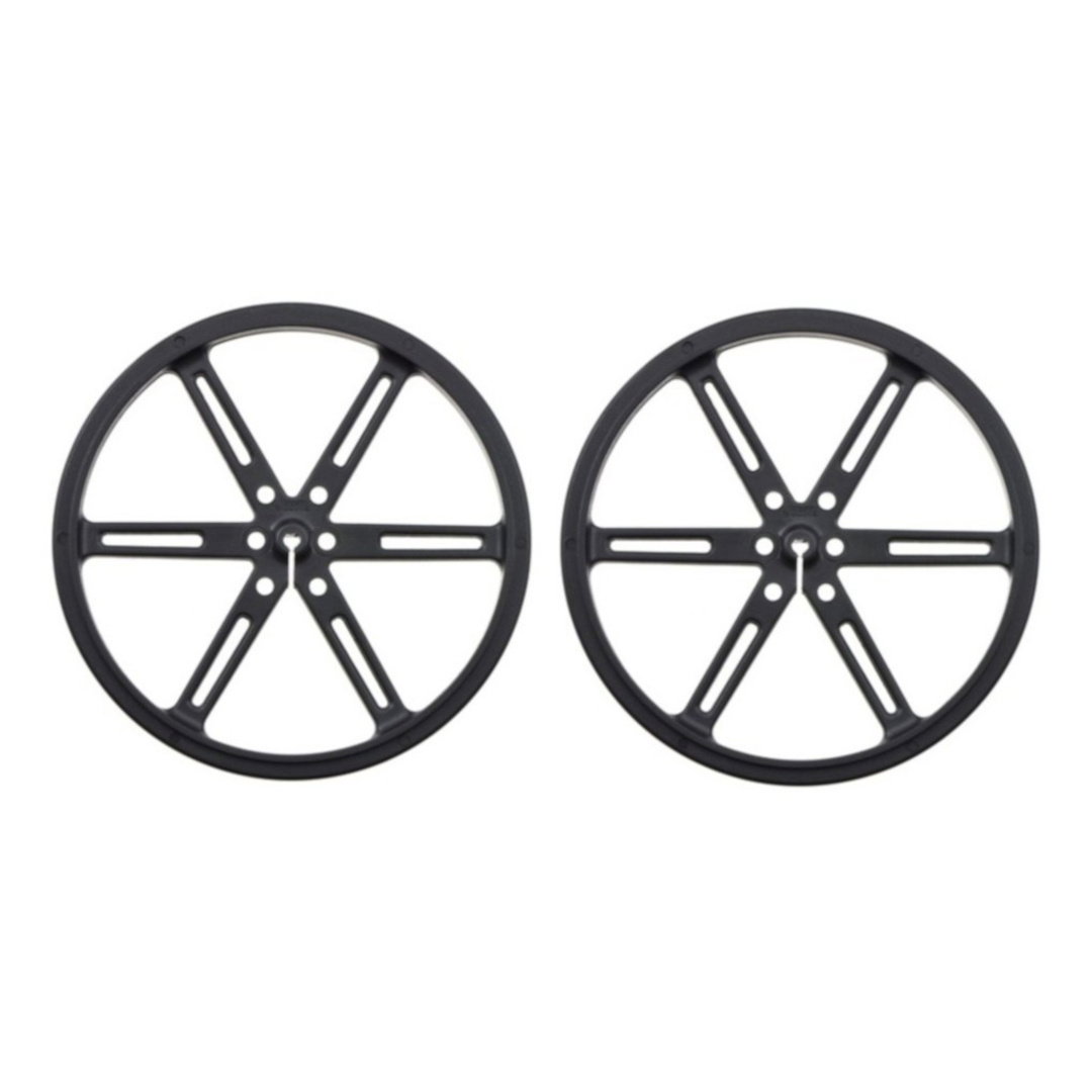 Räder 90x10 mm - schwarz - Pololu 1435