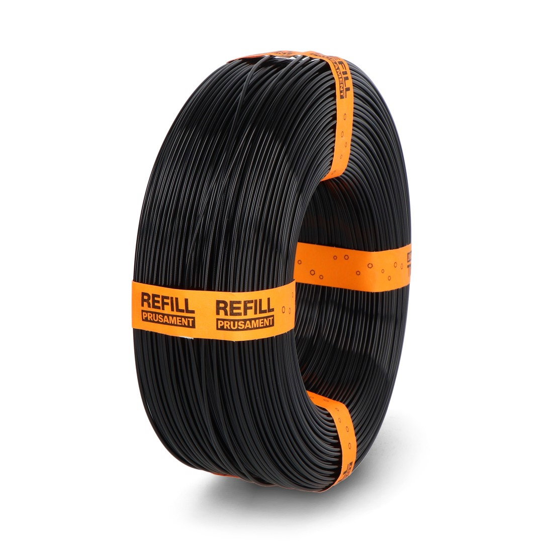 Prusa Refill PETG 1,75mm 0,9kg Filament - Jet Black NFC