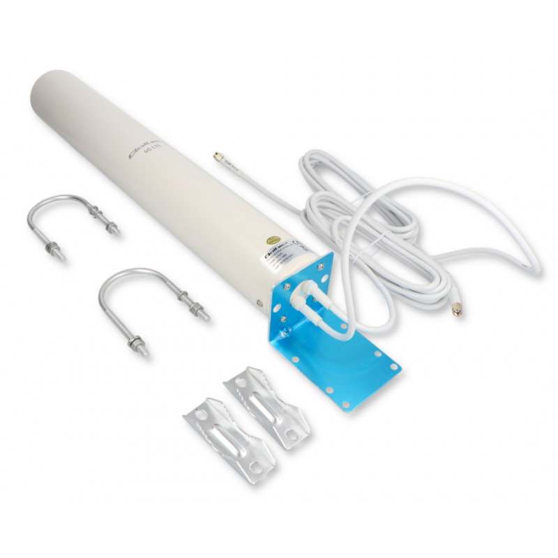 Qoltec Antena 4G LTE DUAL | 12dBi | dookólna | zewnętrzna