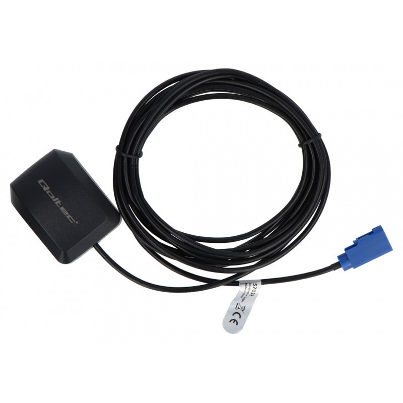 Qoltec Antena GPS | 28dBi | Zewnętrzna