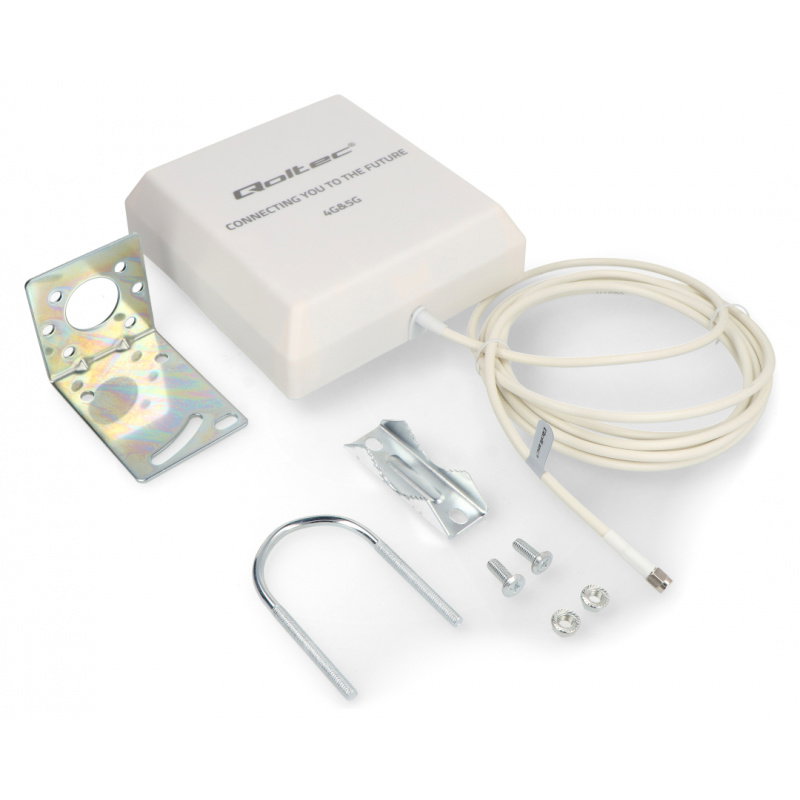 Qoltec Antena 4G 5G LTE | 9dBi | kierunkowa | zewnętrzna | SMA