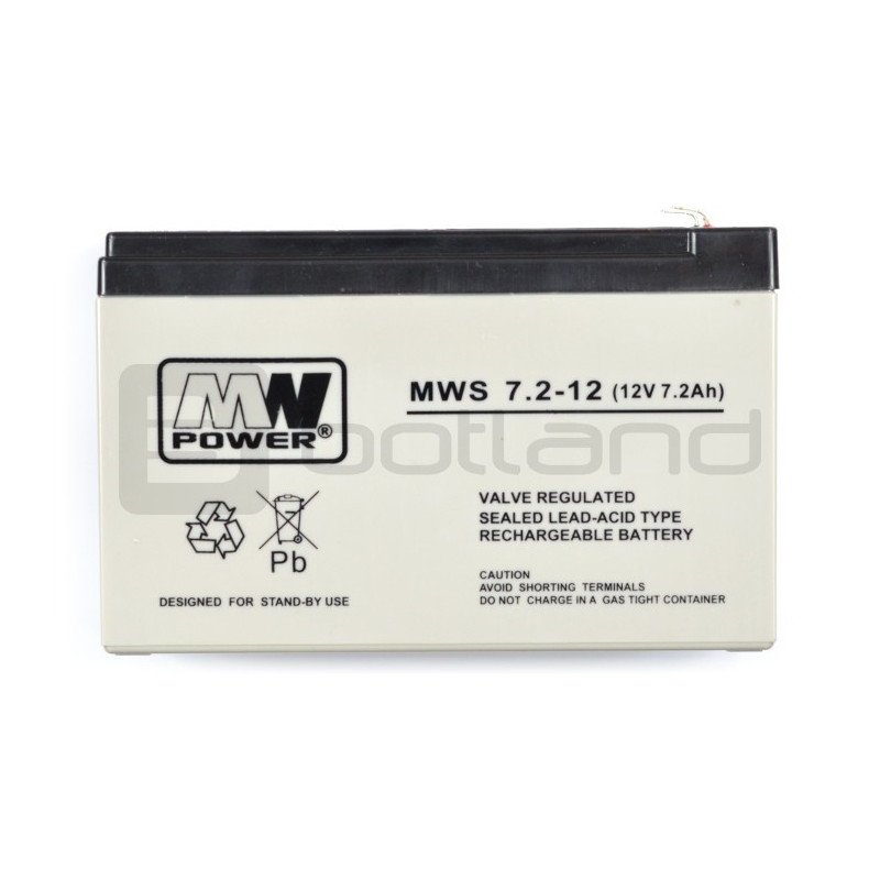 AGM mws Gelbatterie 12V / 7,2Ah